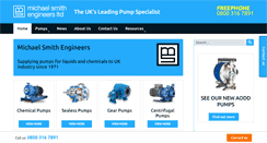Desktop Screenshot of michael-smith-engineers.co.uk