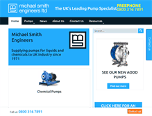 Tablet Screenshot of michael-smith-engineers.co.uk